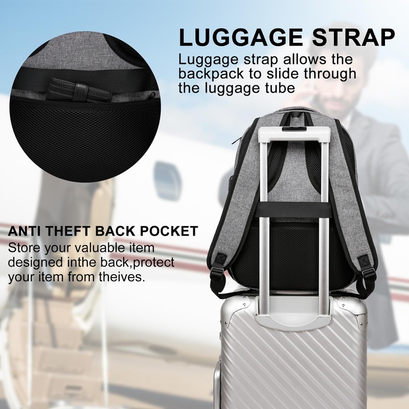 LIBENED - Mochila escolar para hombres y mujeres, para adolescentes