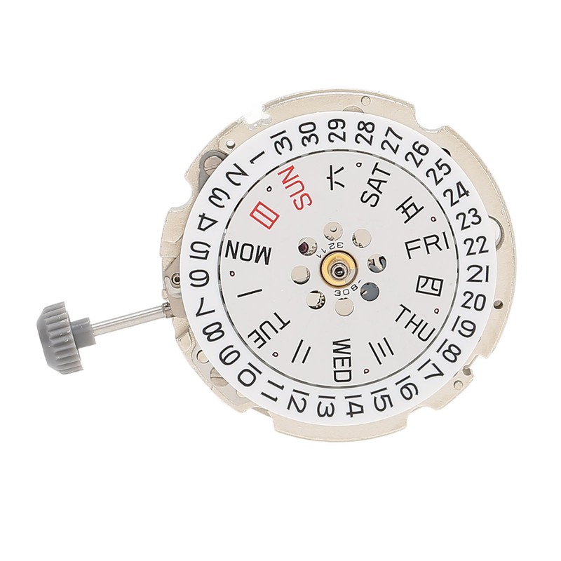 Automatic Watch Movement Professional Alloy Dual Calendar Quartz Watch Movement