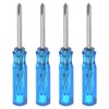 HARFINGTON 4Pcs PH0 Mini Phillips Screwdriver 2mm Magnetic Cross Head