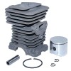 For Husqvarna Bore 40nm Cylinder Piston Carburetor Kit For Husqvarna