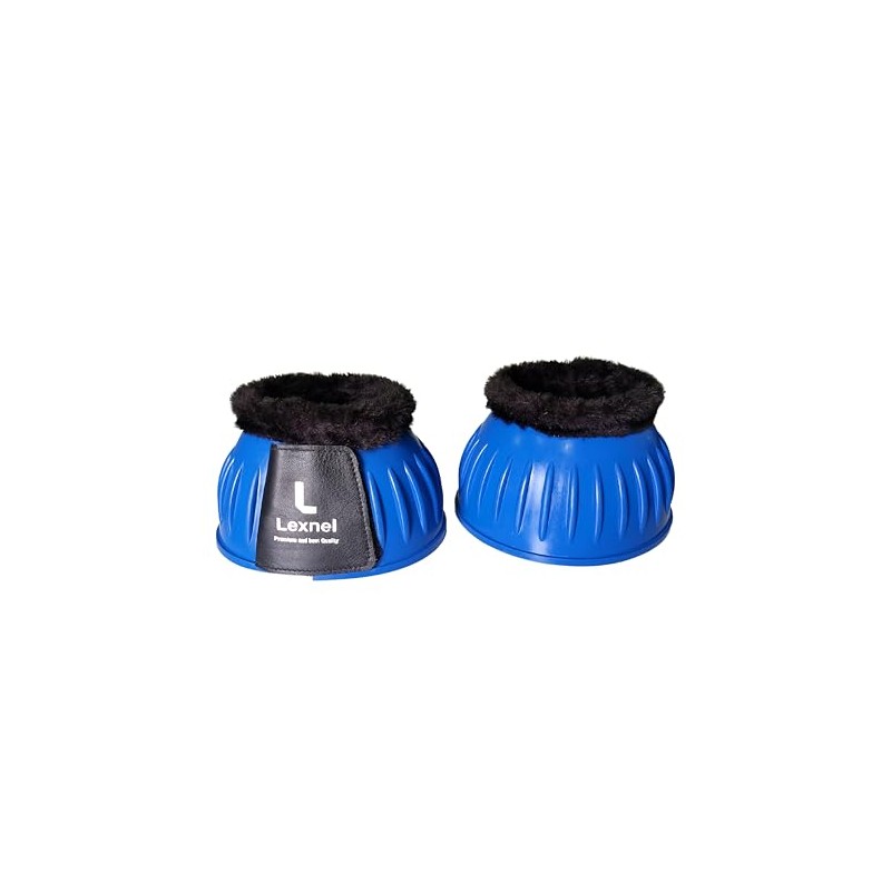 Lexnel Rubber Horse Bell Boots – Durable Overreach Protection &