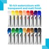 Reeves Watercolour Paint Set 18 X 12ml – 18 Rich