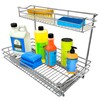 LYNK PROFESSIONAL® Pull Out Under Sink Kitchen Cabinet Organizer -