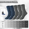 ElifeAcc Men's Socks Thick Warm and Durable Wool - 5