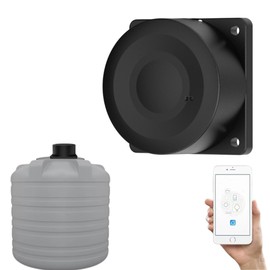 Clicklife Sensor Inteligente Monitoreo de Nivel de Agua WiFi para el Tanque de Agua, Tanque de Riego, Cisterna de Piso indicador automático de Alarma App Tuya Smart Life Smart Home