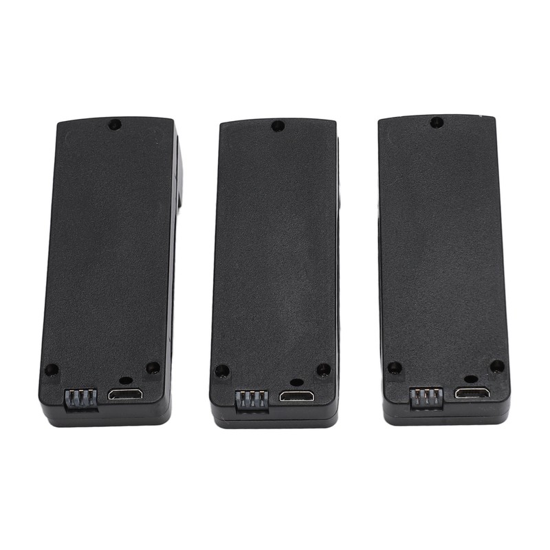 3Pcs Lithium Battery for RC Quadcopter 1800mAh 3.7V Small Light