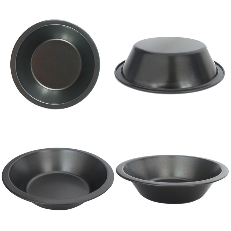 Proshopping 8 PACK Mini Pie Pans 5 Inch, Small Round