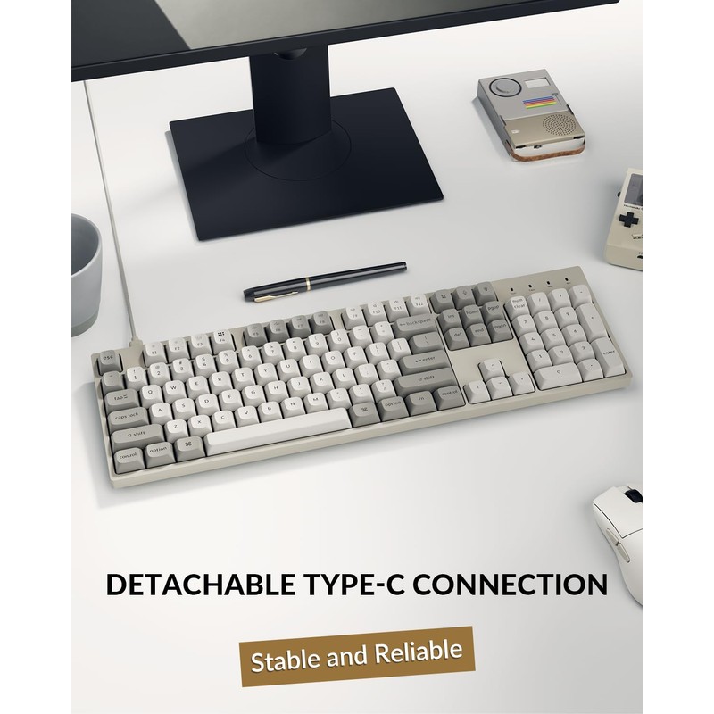 Keychron C2 Pro Wired Mechanical Keyboard with 8K Hz Polling