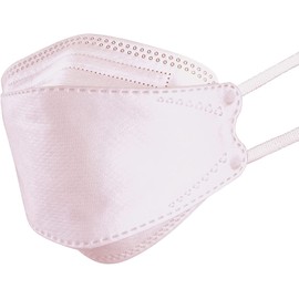 KF94 4-Layer Non-woven Mask, Spacious Mouth Space, Pack of 20 (Pink), Regular Size, 3.1 x 8.1 inches (80 x 205 mm) (5)