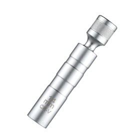 NQEUEPN Spark Plug Socket Removal Tool, 14mm Spark Plug Socket 3/8" Drive 12 Point Swivel Magnetic Spark Plug Tools Spark Plug Socket Set for Most Car Accessories