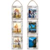 VMUZEDER 4x6 Wall Hanging Picture Frames Collage with 3 Opening