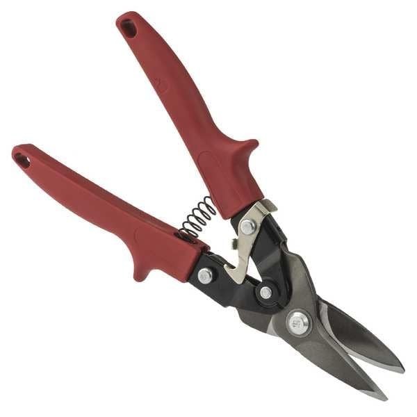 Aviation Snip, Left, 10 in, Fine Blanked Hardened Alloy Steel,