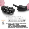 nean Bicycle Chain Lock with a Number Bicycle Chain Lock,