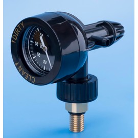 Pressure Gauge Assembly Replacement for Jandy CV340 CL460 CL580 DEL60 DEL48 DEV60 Pool Pump Filter R0357200 Parts, Pool Filter Gauge with Air Relief Valve (Upgraded Version)