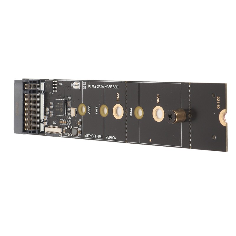 M.2 SATA NGFF Expansion Card SATA3.0 6Gbps Plug and Play