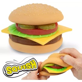 Orb Stretchee Foodz Secret Menu Breakfast Sandwich Squeeze Toy