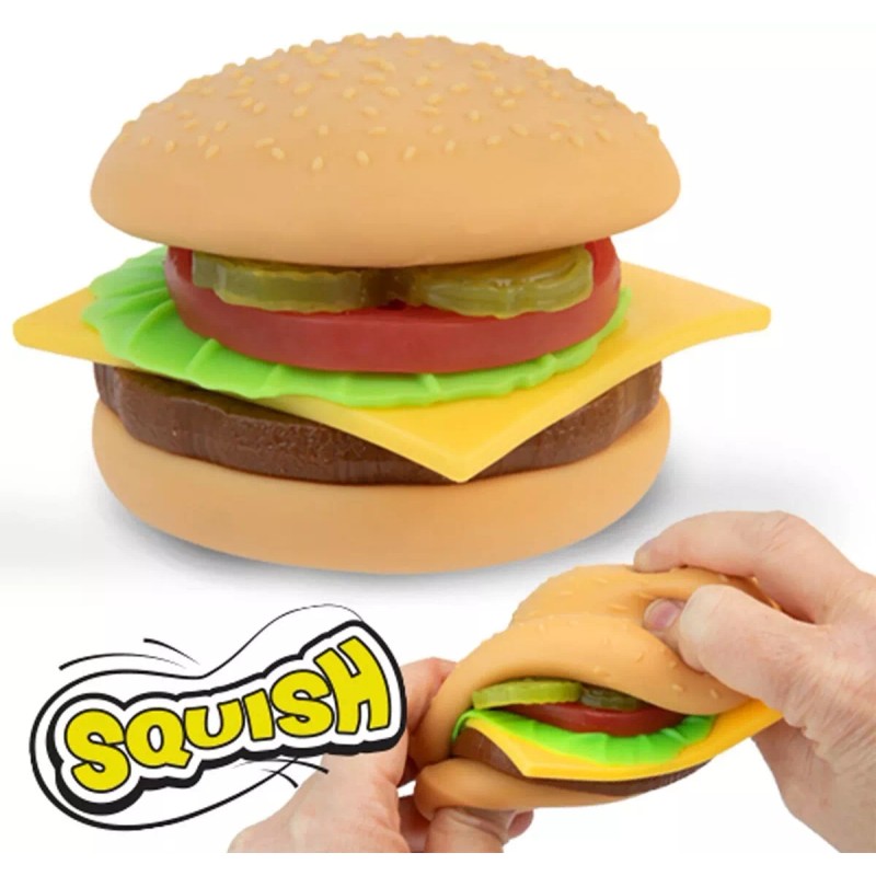Orb Stretchee Foodz Secret Menu Breakfast Sandwich Squeeze Toy