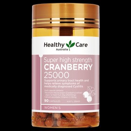 Healthy Care Super High Strength Cranberry 25000 90 Capsules