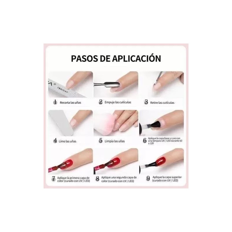 Miss Nana Set Esmaltes Caja Con 12 Tonos Gel Polish