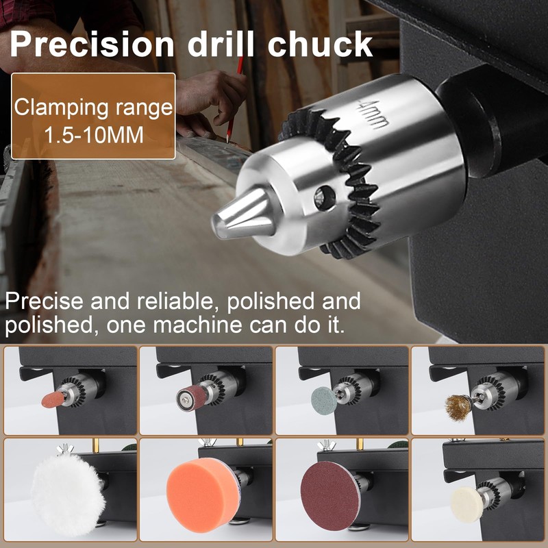 Healthible Mini Table Saw, Rechargeable Multi functional Portable Adjustable |