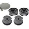 ERHUO 4 Pack Strimmer Spool Line, 1 Pack Replacement Strimmer