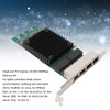 PCIE X1 Ethernet Card 4 Port RJ45 Copper Interface JL82571GB
