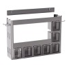 Estantes De Condimentos Colgantes Multifuncionales Enlapared Black
