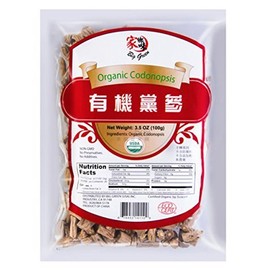 Big Green CANEROBig Green Organic Codonopsis Ginseng/Pilosulae Root Dried Bulk Herbs Dangshen Raw 3.5oz 