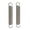 sourcing map Tension Spring Wire Diameter 0.047" , OD 0.39"