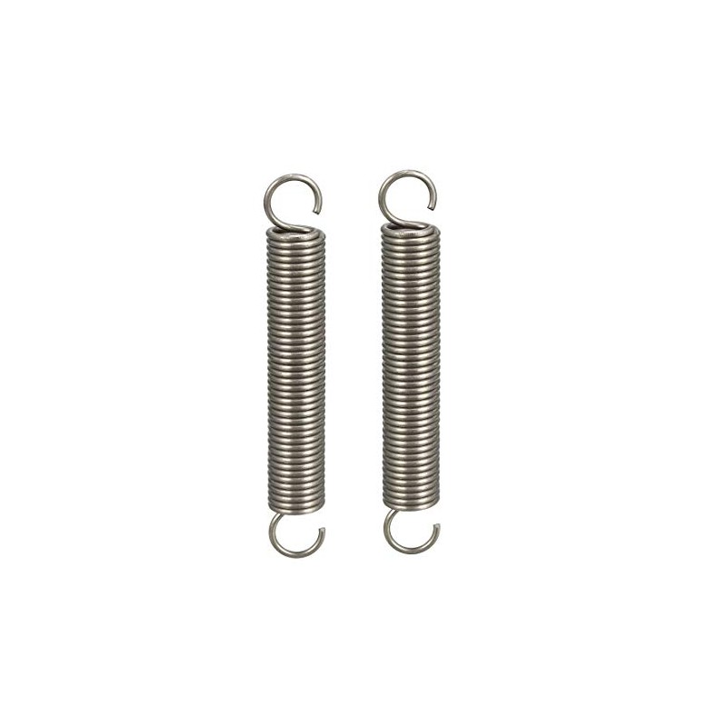 sourcing map Tension Spring Wire Diameter 0.047" , OD 0.39"