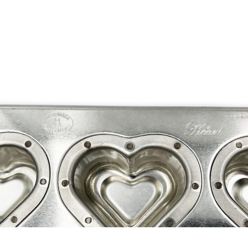 Matsunaga Manufacturing Silver Double Heart Top Plate 16 P