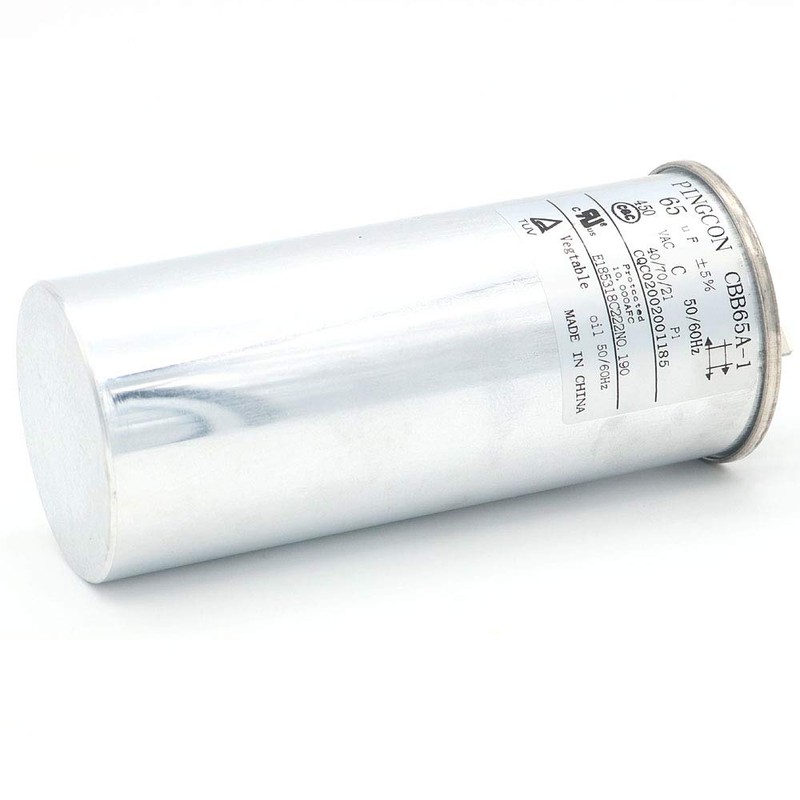 DollaTek 65uF CBB65 Capacitor Motor Running for Air Conditioner 450VAC