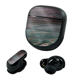 MightySkins Glossy Glitter Skin Compatible with Bose QuietComfort Earbuds II (2022) - Grunge Marble | Protective, Durable High-Gloss Glitter Finish | Easy to Apply and Change Styles | Made in The USA
