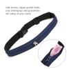 480 Anti Theft Money Belt Lining Zipper Close Wallet Outdoor