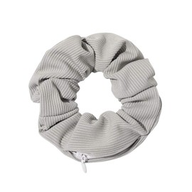 NNGT Pocket Hair Scrunchies Elastic Hidden Pocket Hair Ties Hair Bands with Zipper Pocket Storage for Putting Keys Small Items Women Girls Hair Accessories