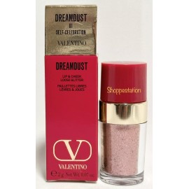 Valentino Dreamdust Lip and Cheek Loose Glitter 01 Self Celebration Full Size 2g
