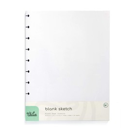 Talia Discbound Notebook Refills (Blank Pages, Midsize (7.5in x 9.75in))