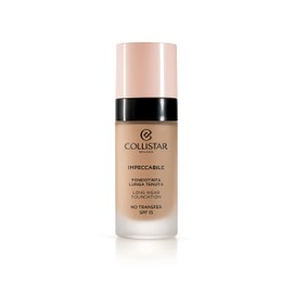 Collistar Inevitable Foundation, Long Lasting, No Transfer, SPF 15, Instant Moisture & Up to 120 Hours, Natural Matte Finish, Second Skin Optics, Modulable Coverage, 30ml