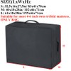 Skyour Tri-Fold Mattress Carry Case Bag Waterproof Foldable Memory Foam
