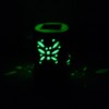 LED Solar Lantern Butterfly Ceramic White with Changing Light Colours