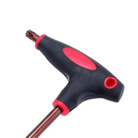 SENRISE Torx Wrench T30 T-Handle Screwdriver Torx Star Key Angle Wrench T Type Driver Socket Wrench for Torx Screws/Bolts/Fittings (Pack of 1)