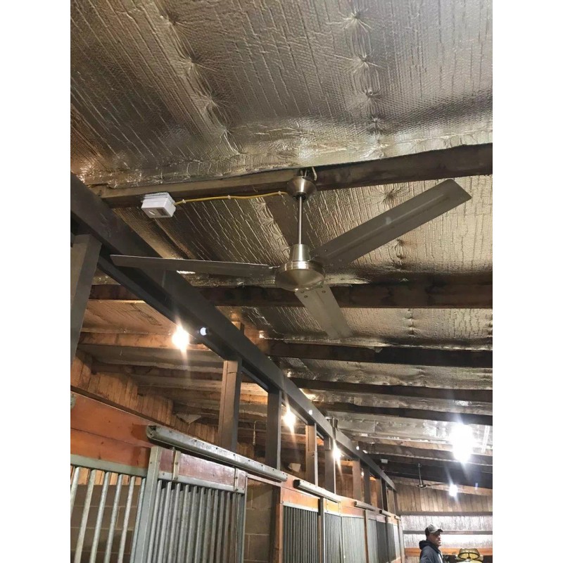 IES Reflective Foil Insulation Spiral Duct Pipe Wrap Double Bubble