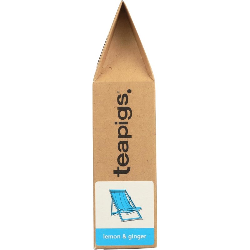 teapigs Lemon and Ginger Tea, 1.32 Ounce (2 Pack)