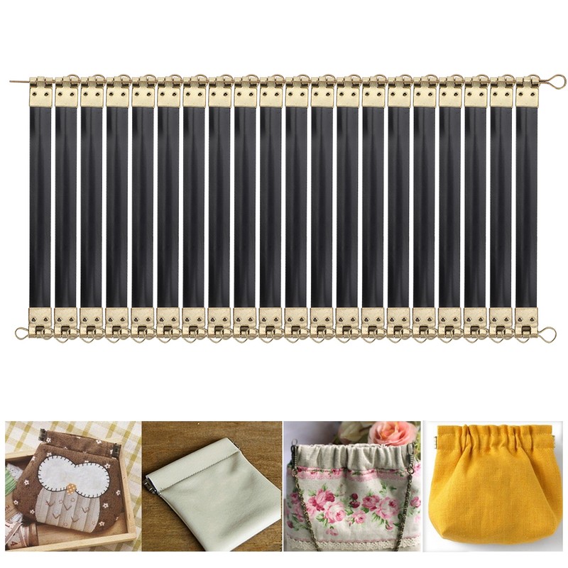 20Pcs Purse Flex Frame Internal Metal Retro DIY Coin Bag