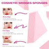 WSYUB Makeup Sponges Wedges, Disposable Makeup Applicator Cosmetic Wedges Sponges