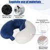 SAIREIDER Neck Pillows for Travel-Head Neck Support Travel Pillow for