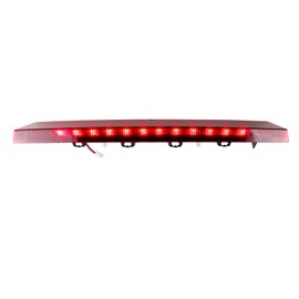 Third 3rd Brake Light for 1999-2004 Ford Mustang, High Mount Rear Roof LED Stop Lamp (Red Lens)