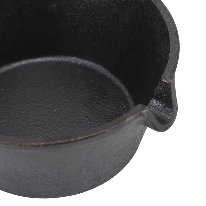 Mini Cast Iron Skillet, Pre Seasoned Egg Frying Pan with