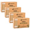 Pandoo Pack of 4 Bamboo Cotton Buds (800 Pieces) |