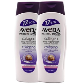 Avena Instituto Español Collagen Body Regeneration, Softens & Moisturizes, Skin Repair Formula, 2-pack Of 17 FL Oz each, 2 Bottles.